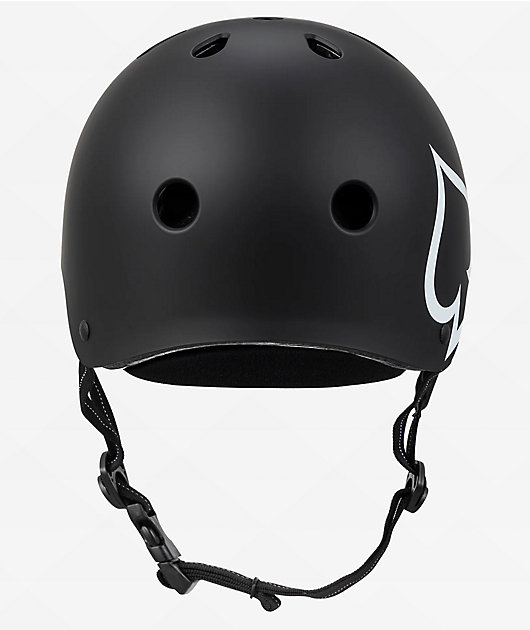 Pro-Tec Low Pro Certified Matte Black Skateboard Helmet
