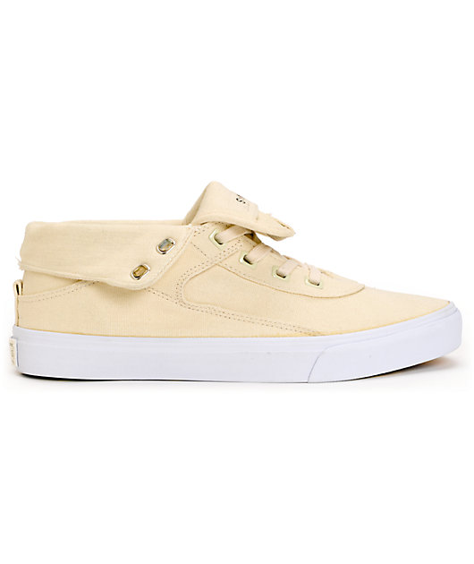 Project Canvas Primary High Natural Canvas Shoes Zumiez