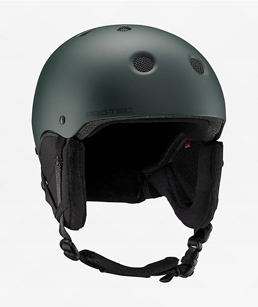 Protec Stealth Matte Fir Snowboard Helmet