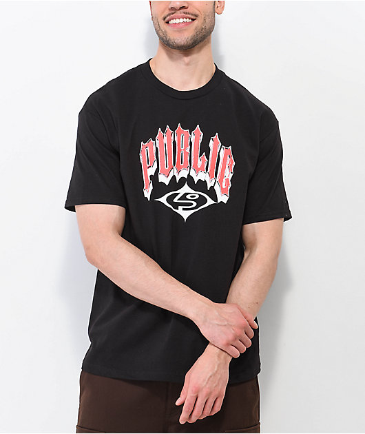 Public Dispute Black T-Shirt