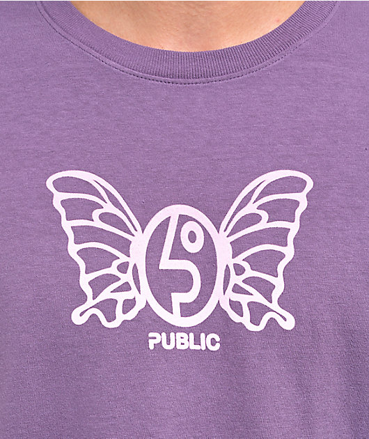 Public Jibgurl Purple T-Shirt