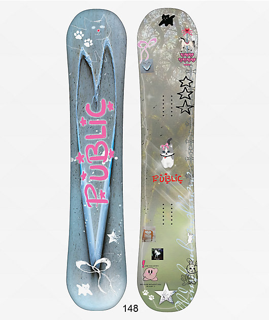 Public Women's Patterson Jibgurl Snowboard 2026