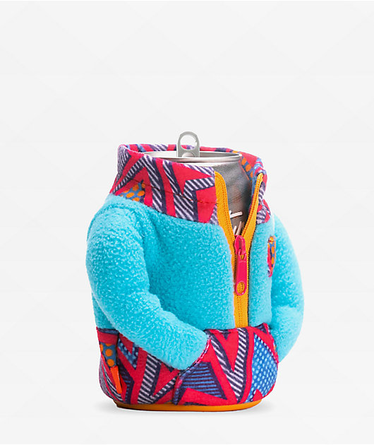 Puffin The Fleece Totally Teal Can Cooler