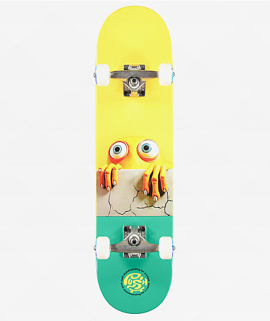 Push Peek Over 7.25" Skateboard Complete