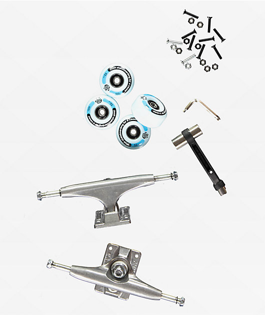 Push Rag Doll Guy Fp Incomplete 8.0" Skateboard Assembly Kit