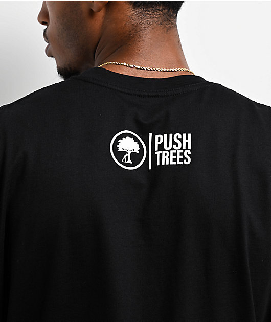 Push Trees Homies For Life Black T-Shirt