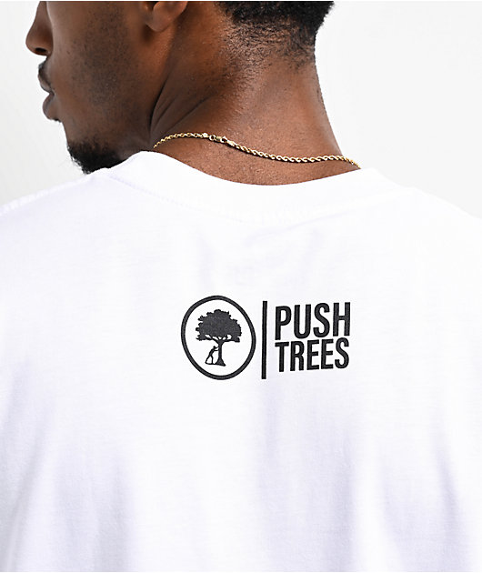 Push Trees Stay Smokin Black T-Shirt