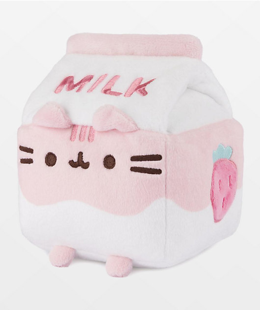 Pusheen Strawberry Milk Plush Toy