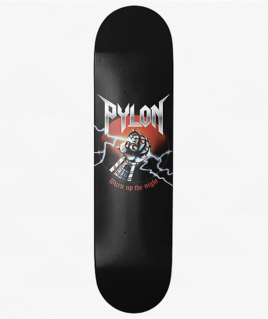Pylon Burn Up The Night 8.38" Skateboard Deck