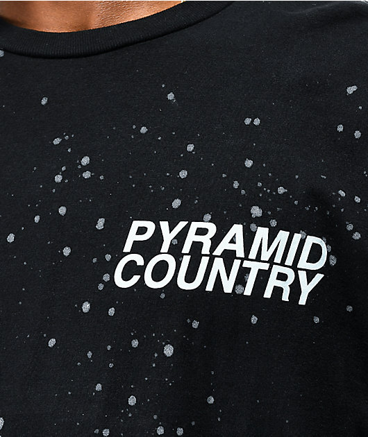Comprensión enchufe Reposición Pyramid Country North Star camiseta negra