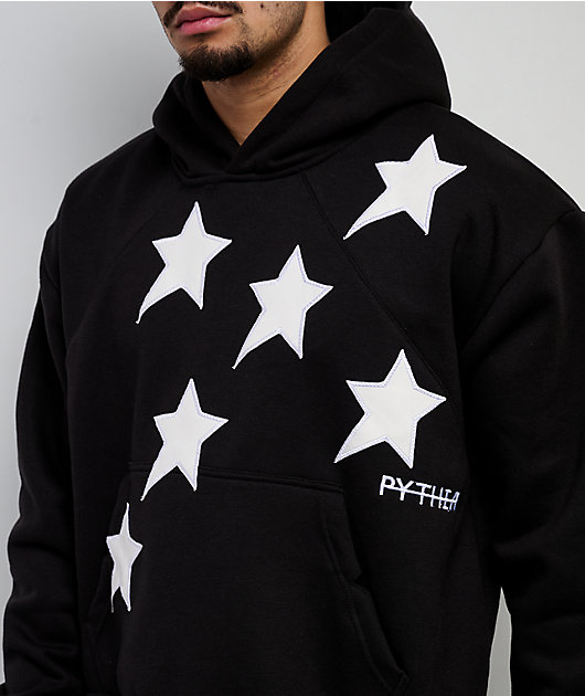 Pythia Peripheral Black Heavyweight Hoodie