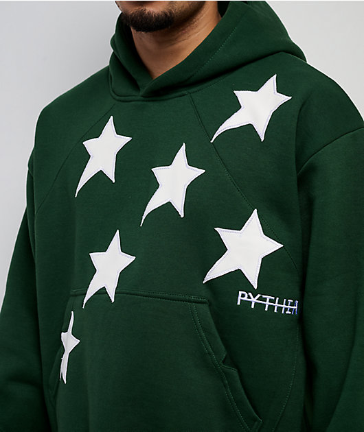 Pythia Peripheral Green Heavyweight Hoodie