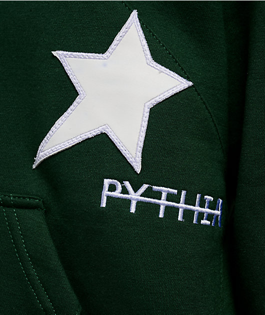 Pythia Peripheral Green Heavyweight Hoodie