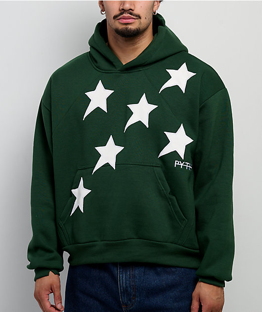 Pythia Peripheral Green Heavyweight Hoodie