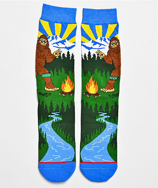 Pyvot Bigfoot Trails Crew Socks