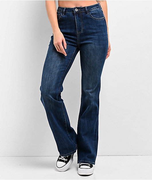 Empyre Ultra Loose Fit Evening Dark Blue Jeans