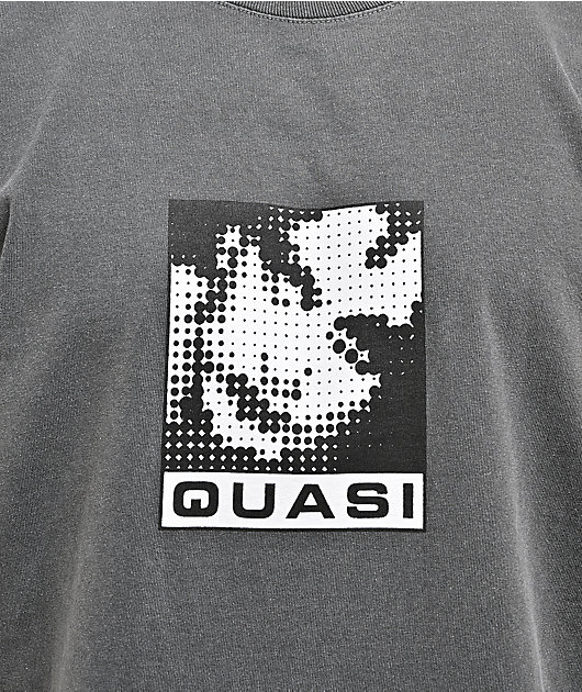 Quasi Glam Grey Wash T-Shirt