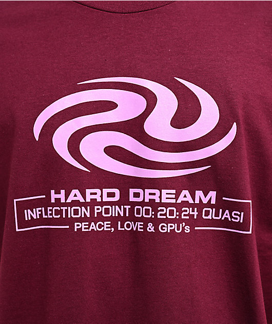 Quasi Hard Dream Burgundy T-Shirt