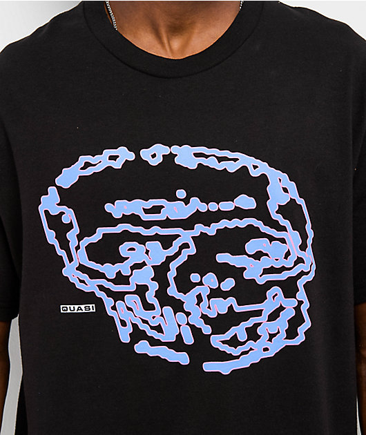 トップス QUASI Quasi S.G. Black T-Shirt | Zumiez