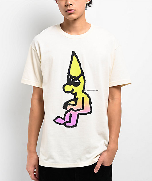 Quasi Sitting Cream T-Shirt | Zumiez