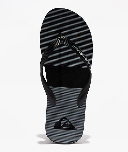 Quiksilver Moncata Art Black & Blue Sandals