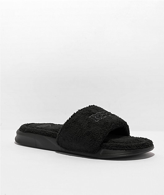 Reef Canada Reef One Slide Black Reef Men's Fanning Slide Sandal