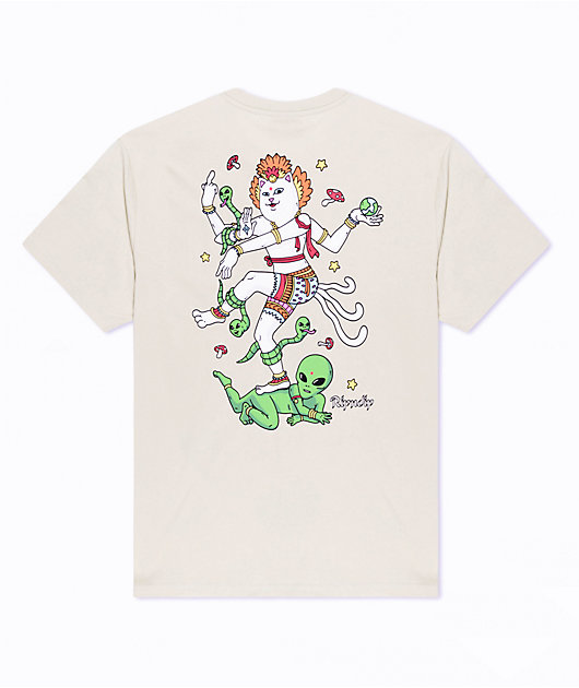 RIPNDIP Alien Whisperers White T-Shirt | Zumiez