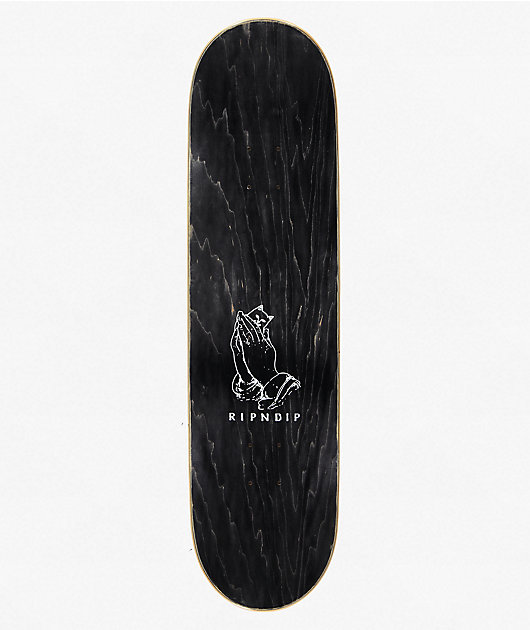 RIPNDIP Black Holo Lord Nermal 8.5" Skateboard Deck