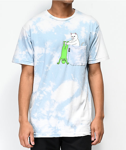 RIPNDIP Break Yo Self Cloud Dye Pocket T-Shirt