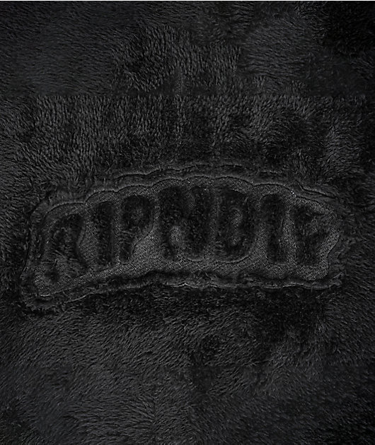 RIPNDIP Bubble Black Sherpa Hoodie