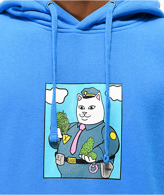 RIPNDIP Confiscated Blue Hoodie