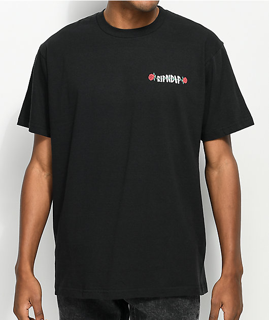 RIPNDIP Cuddle Black T-Shirt