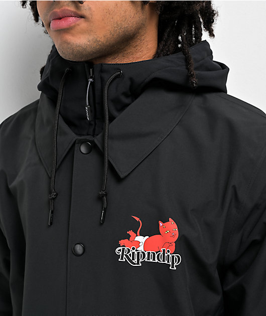 RIPNDIP スノボウェア Nikola Snowboard Jacket (Black / Blue) – RIPNDIP