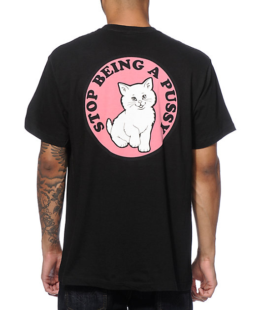 RIPNDIP Don't Be A Pussy camiseta