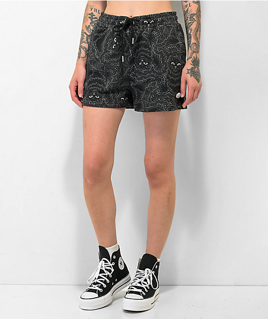 RIPNDIP Energy Black Sweat Shorts
