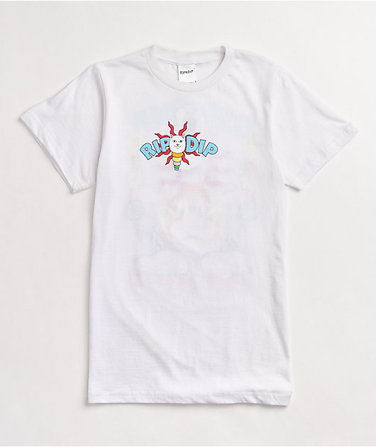 RIPNDIP Ethereal White T-Shirt