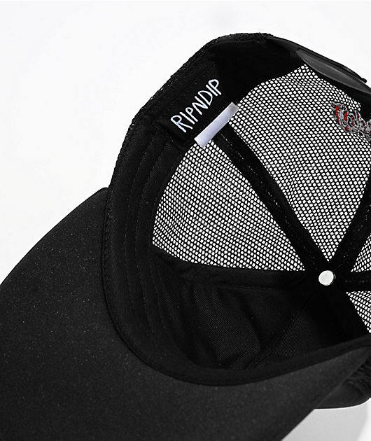 RIPNDIP Fein Black Trucker Hat | Zumiez
