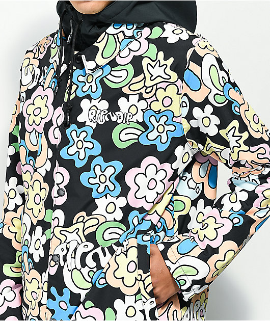 RIPNDIP Flower Child 10K Snowboard Jacket | Zumiez