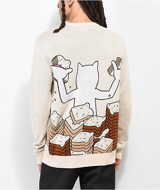 RIPNDIP Get Bread Suéter Natural