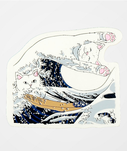 RIPNDIP Great Wave Sticker