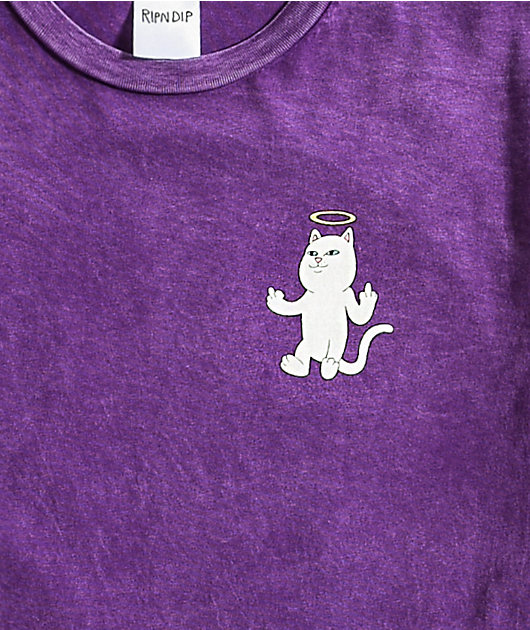 RIPNDIP Halo Purple T-Shirt 