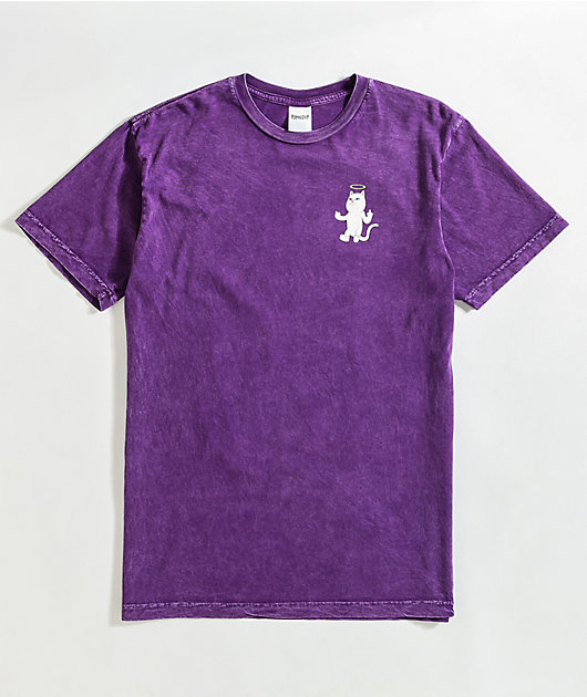 RIPNDIP Halo Purple T-Shirt 