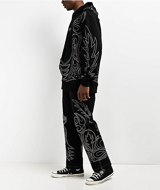 RIPNDIP Howdy Chainstitch Black Hoodie | Zumiez
