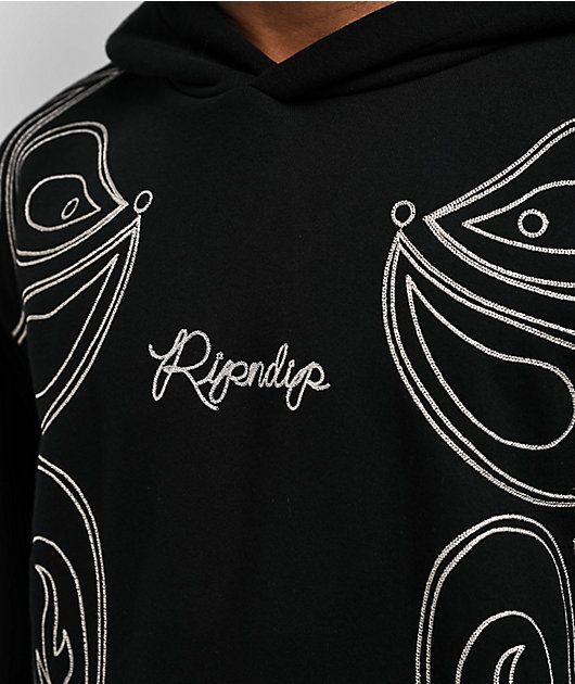 RIPNDIP Howdy Chainstitch Black Hoodie | Zumiez