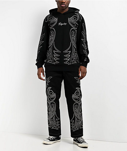 RIPNDIP Howdy Chainstitch Black Pants | Zumiez