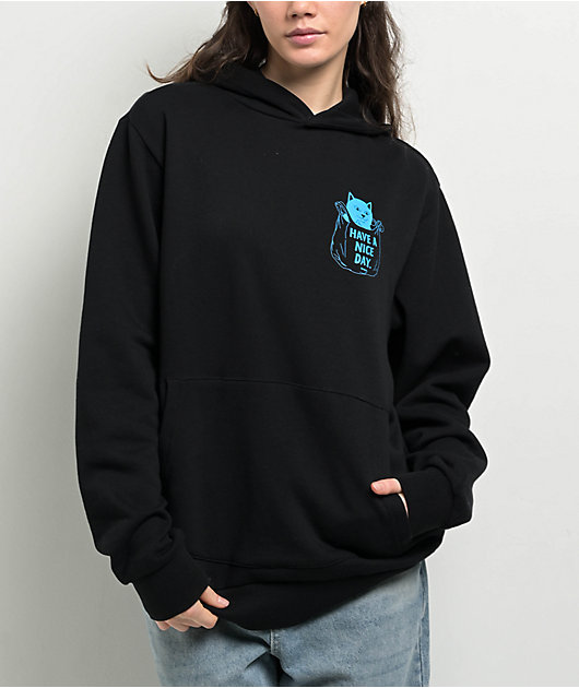 RIPNDIP In My Bag Black Hoodie | Zumiez
