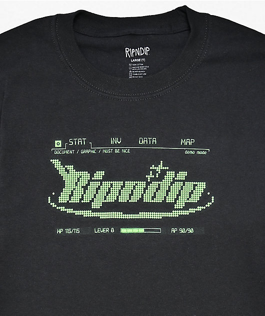 RIPNDIP Kids Technologic Black T-Shirt