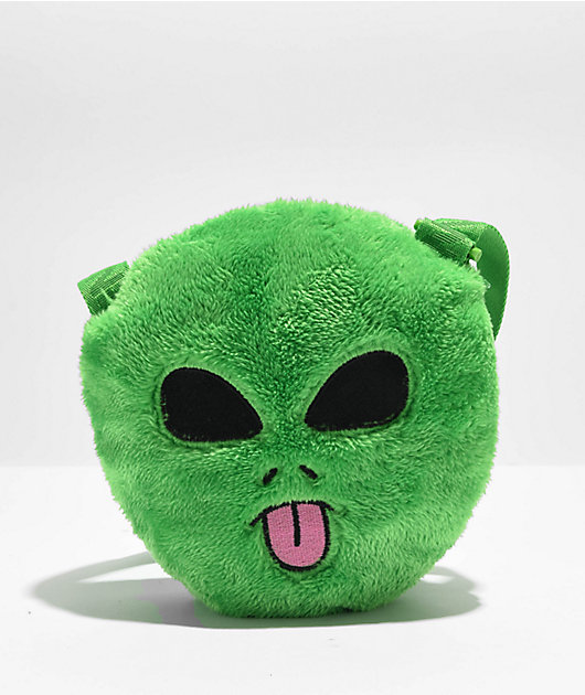 RIPNDIP Lord Alien Green Sherpa Crossbody | Zumiez