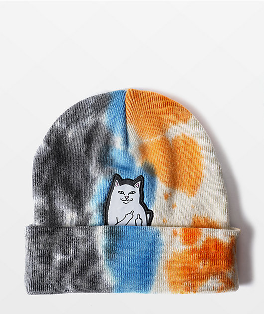 dark orange beanie