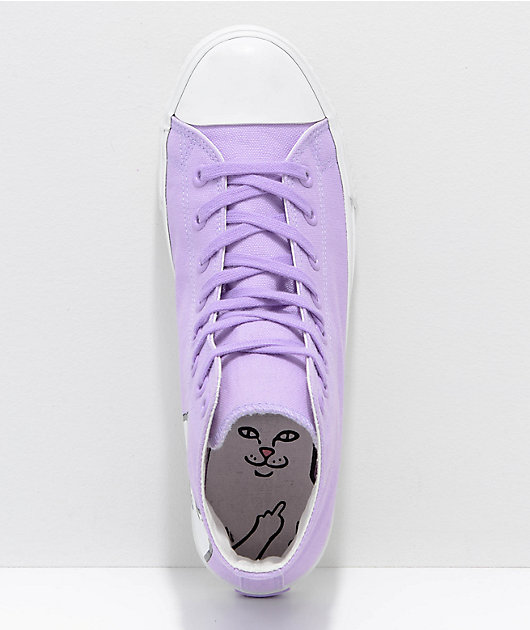 lavender top shoes